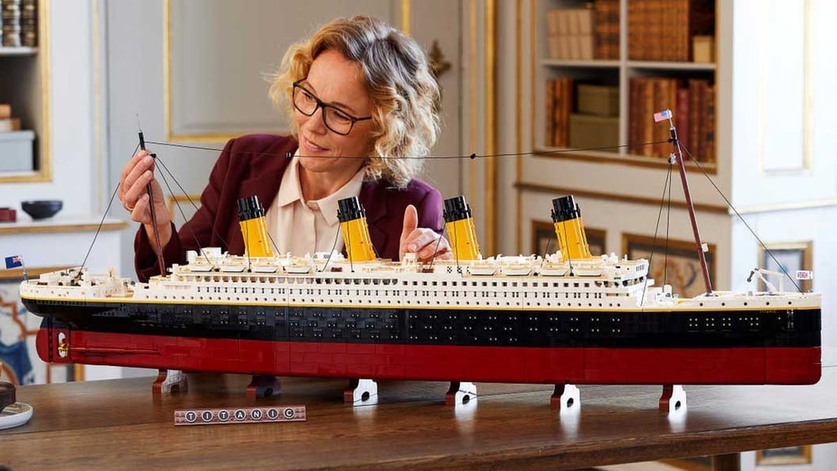 LEGO Unveils 9,090-Piece Titanic Set For Anyone Still In Lockdown