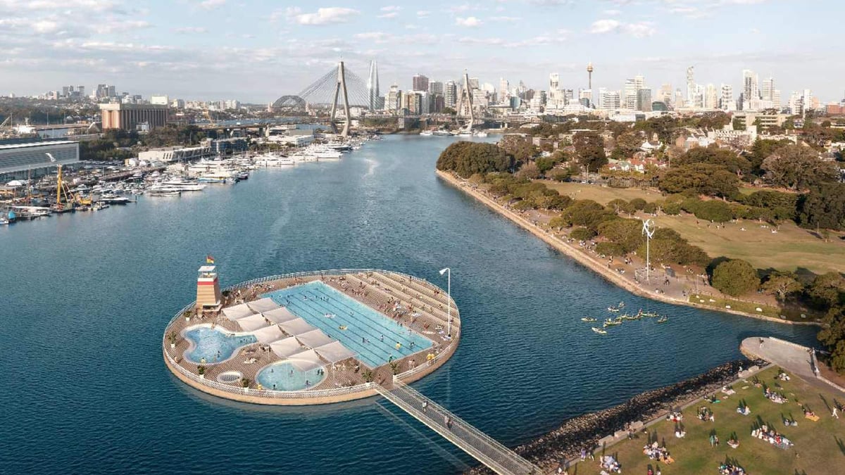 Sydney Harbour Will Become A Swimmer’s Wet Dream With Floating Pools