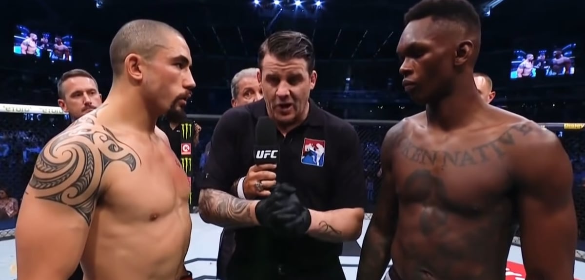 UFC 271 Robert Whittaker vs Israel Adesanya II Eyes February 2022