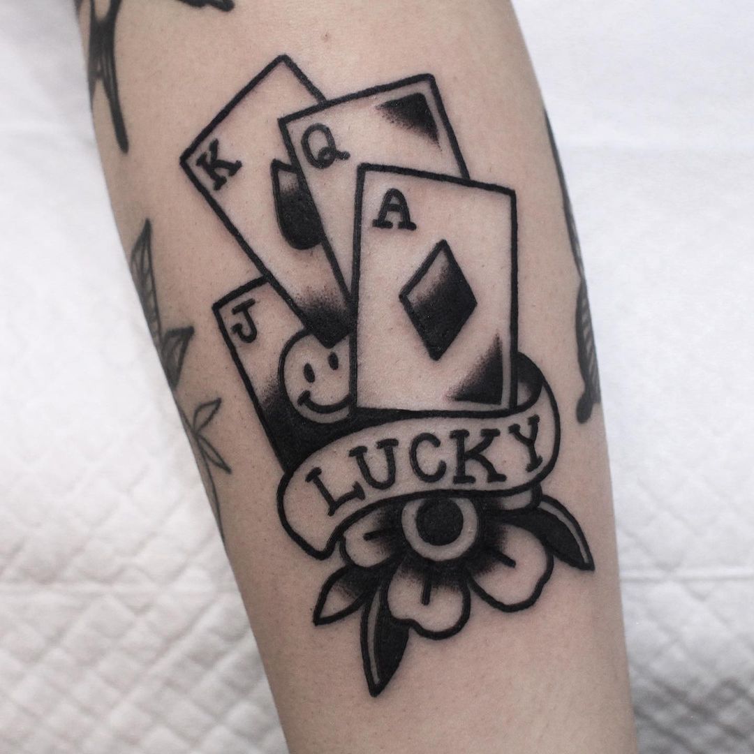 card tattoo