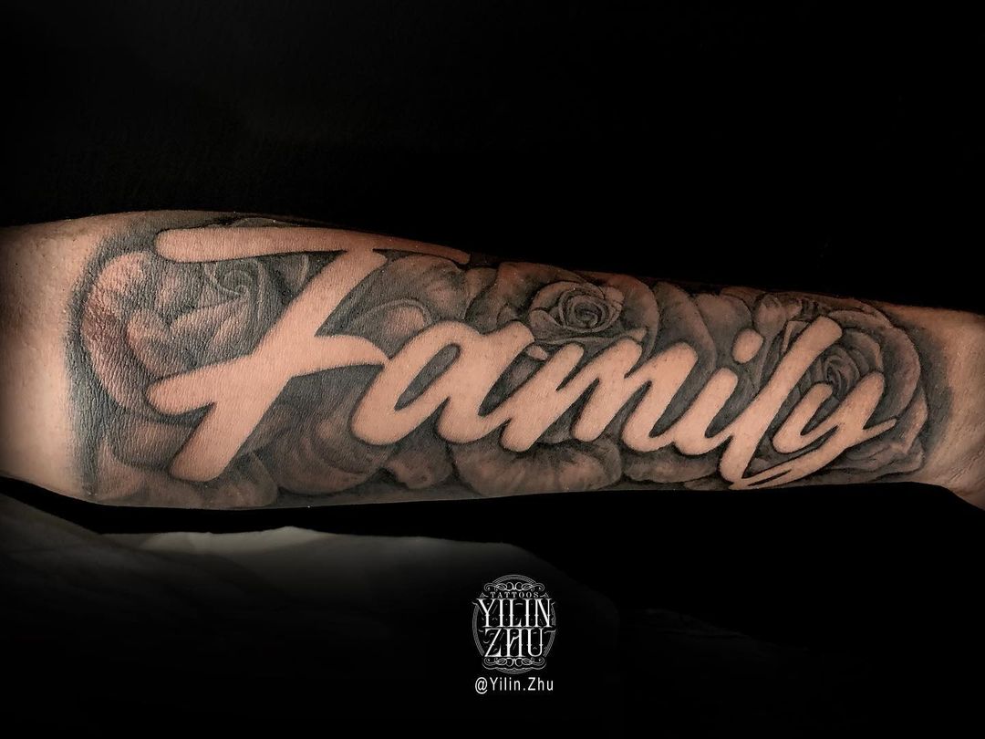 family tattoo - best mens tattoos