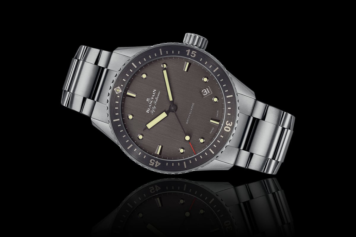 Blancpain Fifty Fathoms titanium