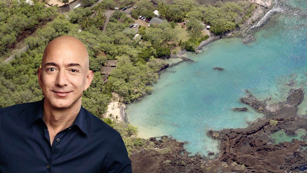 Jeff Bezos Drops $105 Million On Hawaiian Estate Surrounded By Lava Fields