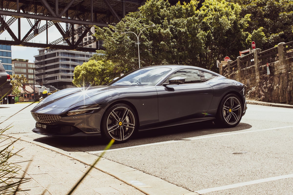 Lunch Run #35: Stacked Sambos With The Handsome Ferrari Roma