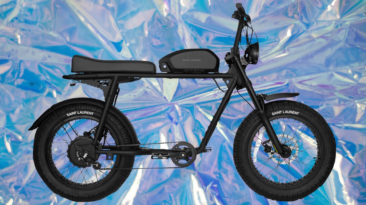 Saint Laurent Just Dropped An eBike For The Commuting Hypebeast