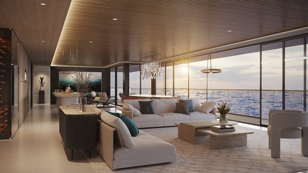 Somnio Apartments Worlds Largest Superyacht