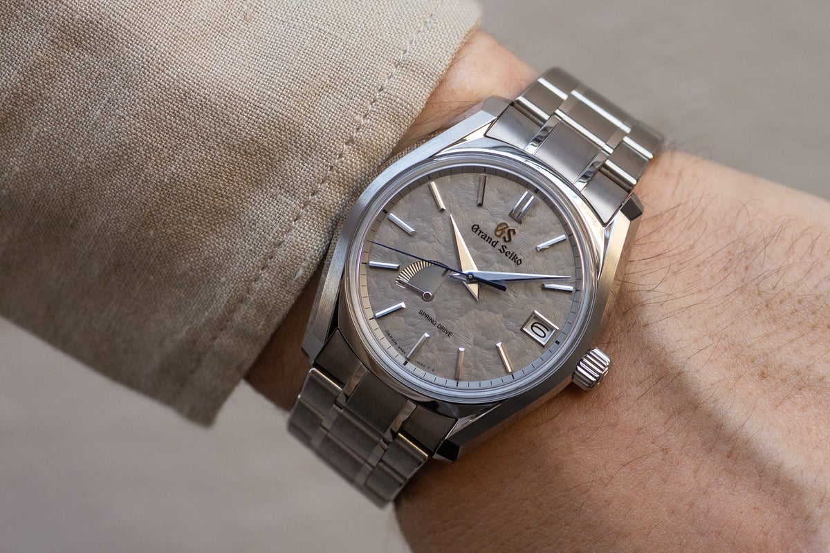 Winter Grand Seiko SBGA415 Spring Drive