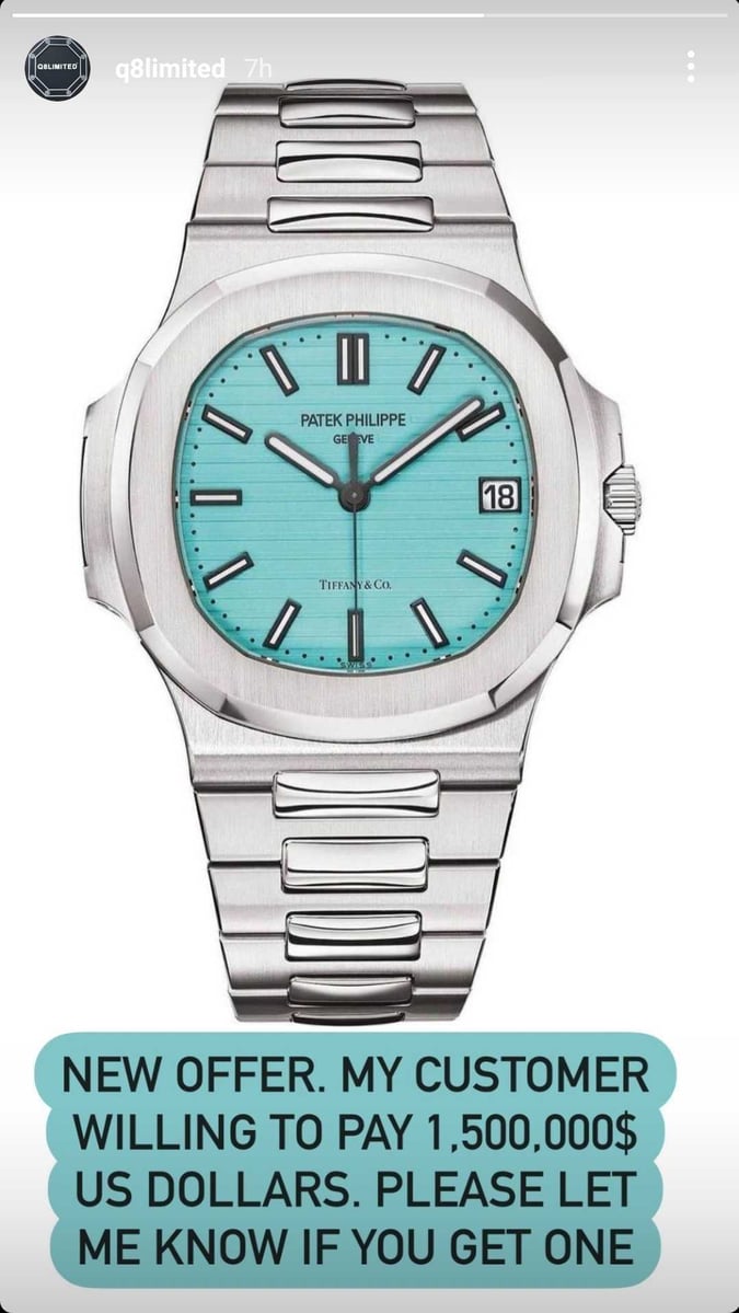 The Tiffany-Blue Patek Philippe Nautilus Is A Masterful Blend Of Hype &  Heritage