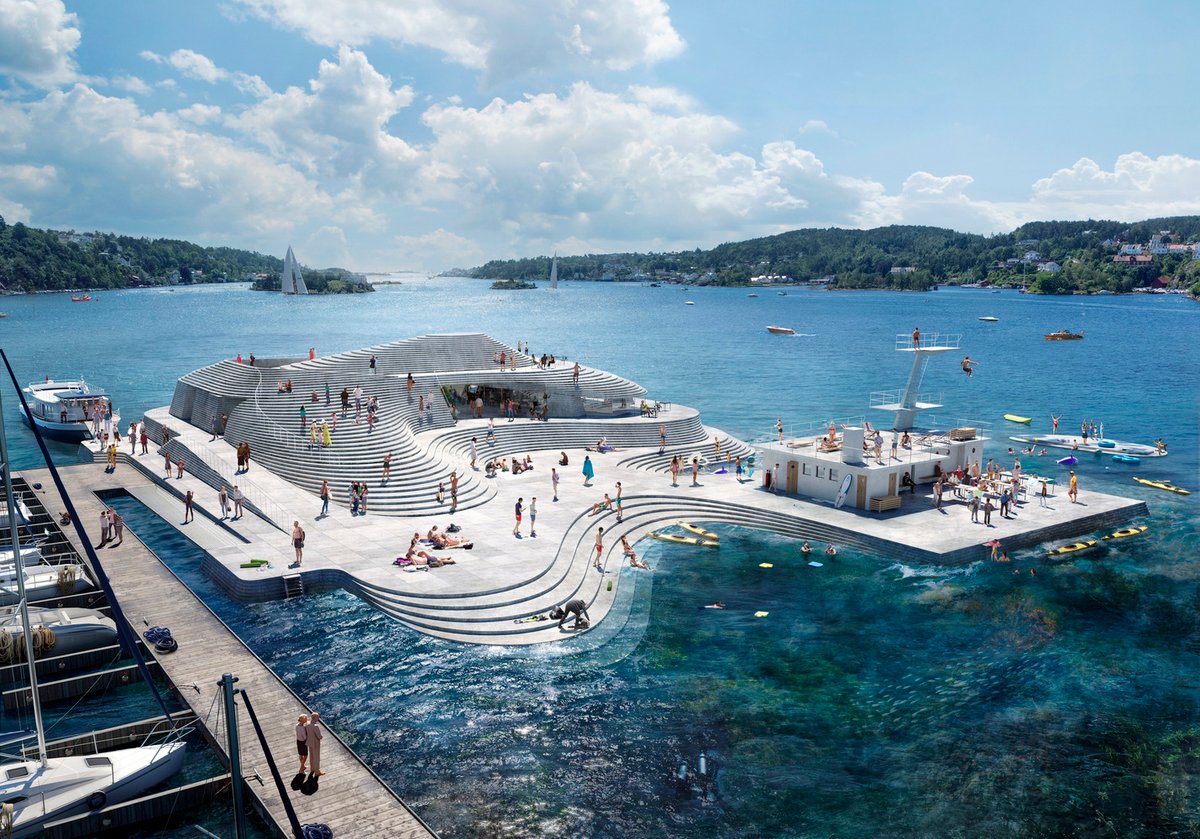 Norway’s Reimagined Harbour Baths Prove Scandi Design Never Misses