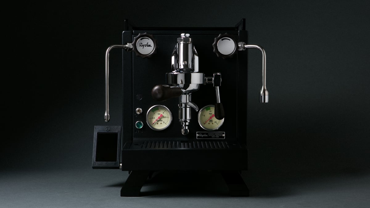 Rapha x Rocket Espresso’s Stealthy Coffee Machine Is For The Elite Cyclist