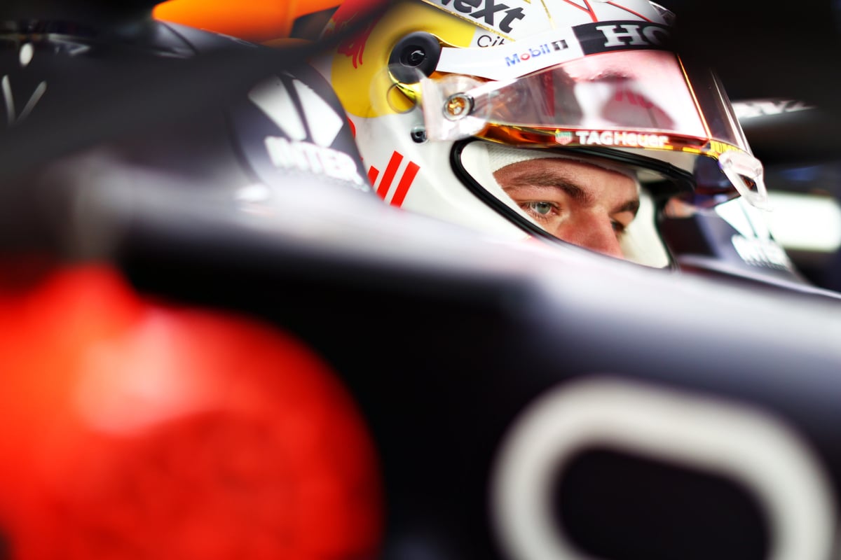 Formula 1 World Champion Max Verstappen Racing Number One Red Bull