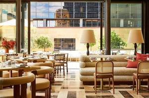The Dining Room & Terrace at Shell House Sydney