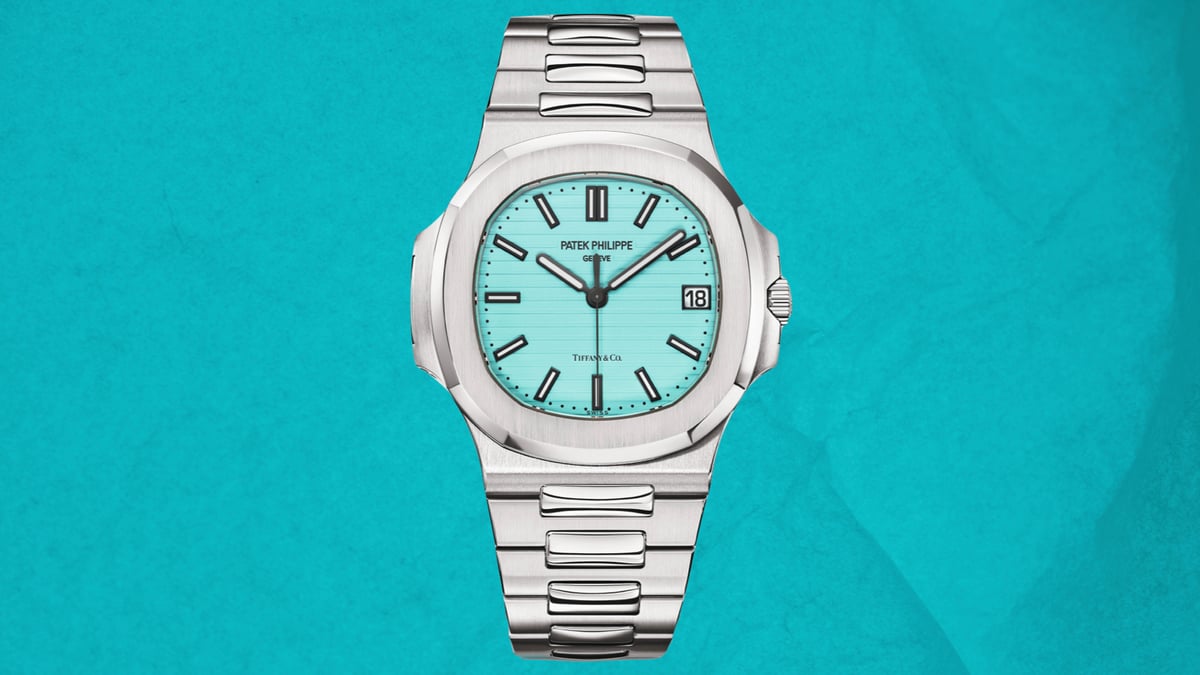 The Tiffany-Blue Patek Philippe Nautilus Is A Masterful Blend Of Hype & Heritage