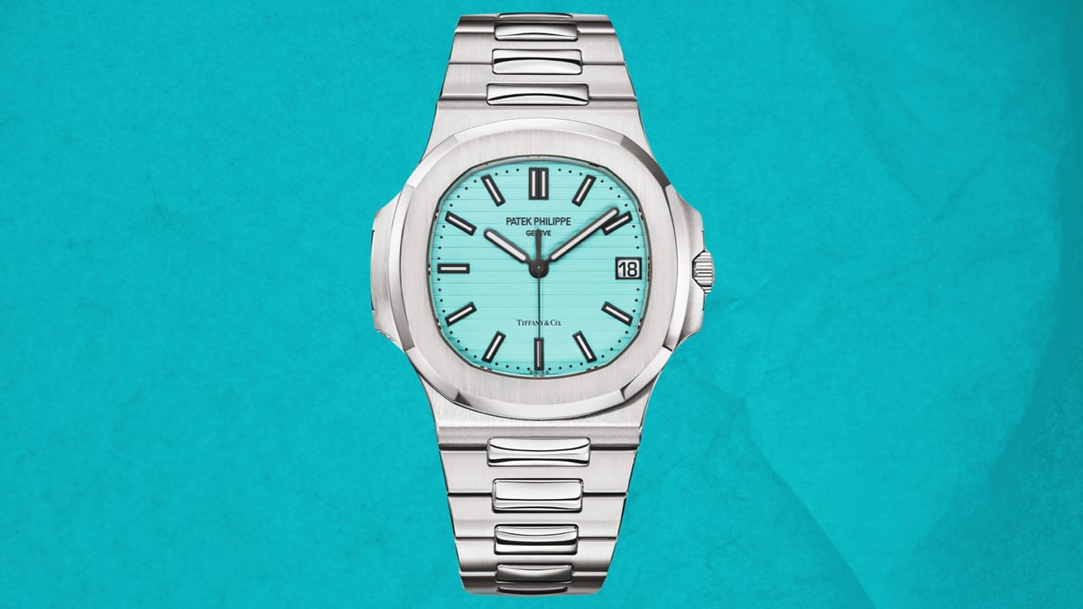 The Tiffany-Blue Patek Philippe Nautilus Is A Masterful Blend Of Hype &  Heritage