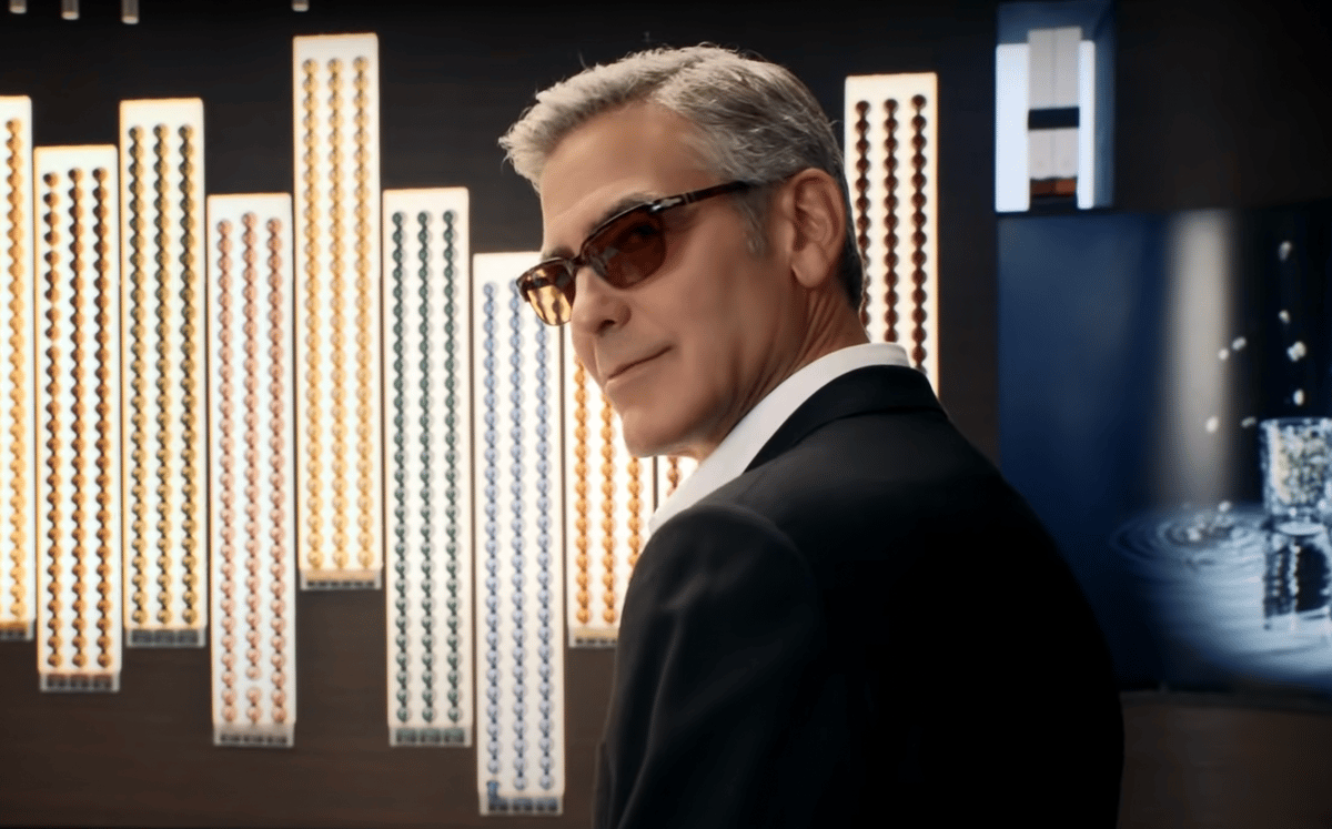 george clooney nespresso