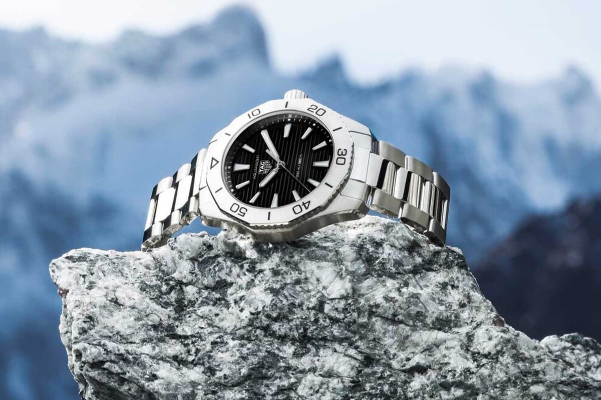 Aquaracer top on wrist