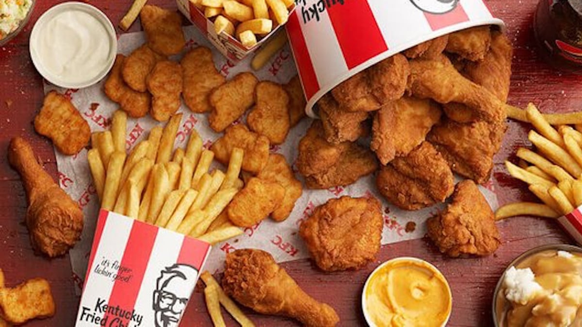 KFC Uber Eats Australia