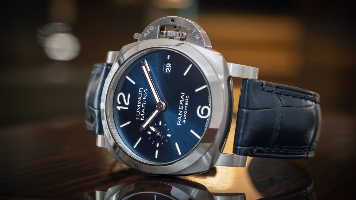 The Panerai Luminor Marina Quaranta Collection Proves Bigger Isn’t Always Better