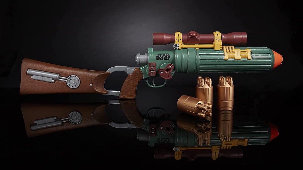 Dominate The Galaxy With NERF’s Boba Fett EE-3 Blaster Rifle