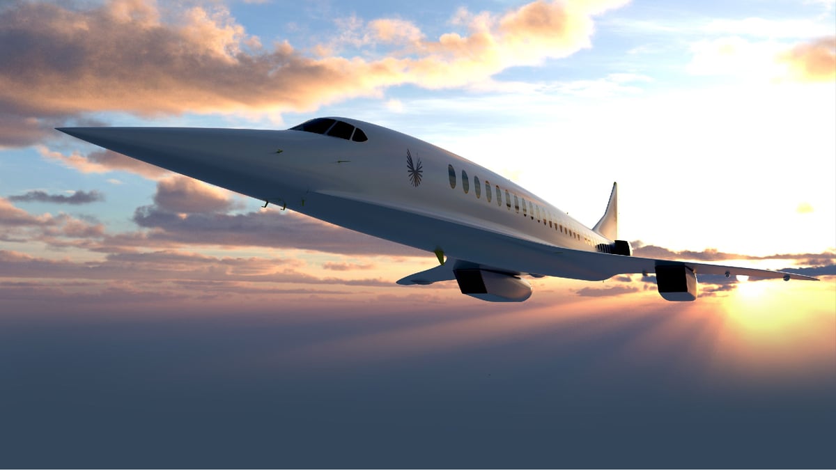 boom supersonic overture jet