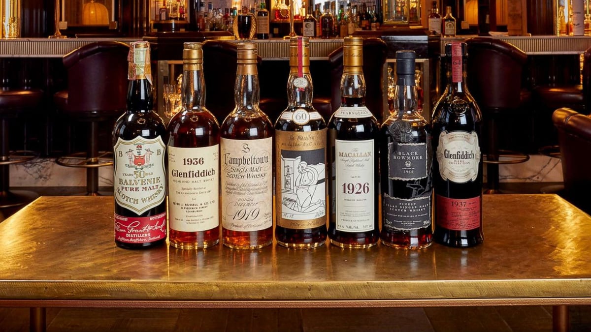 The World’s Largest Private Whisky Collection Sells For $6.4 Million