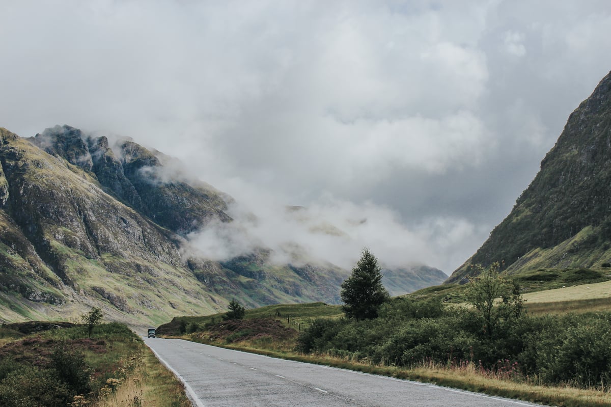 scottish highlands james bond