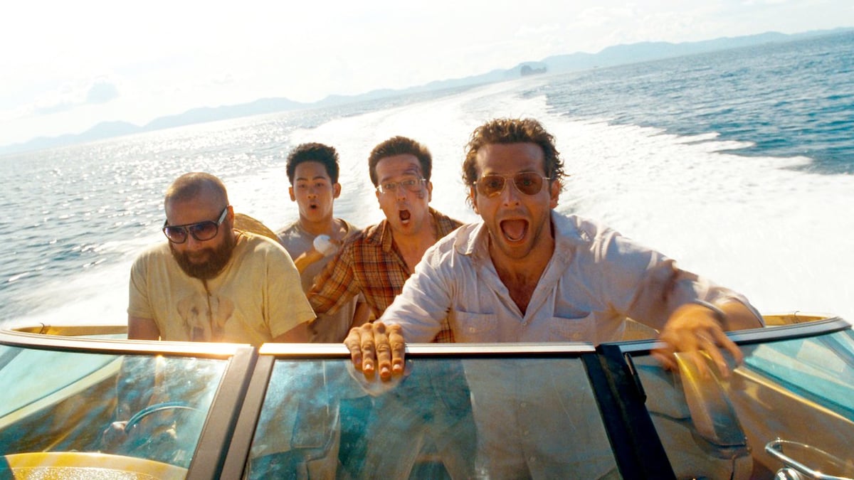 the hangover speed boat