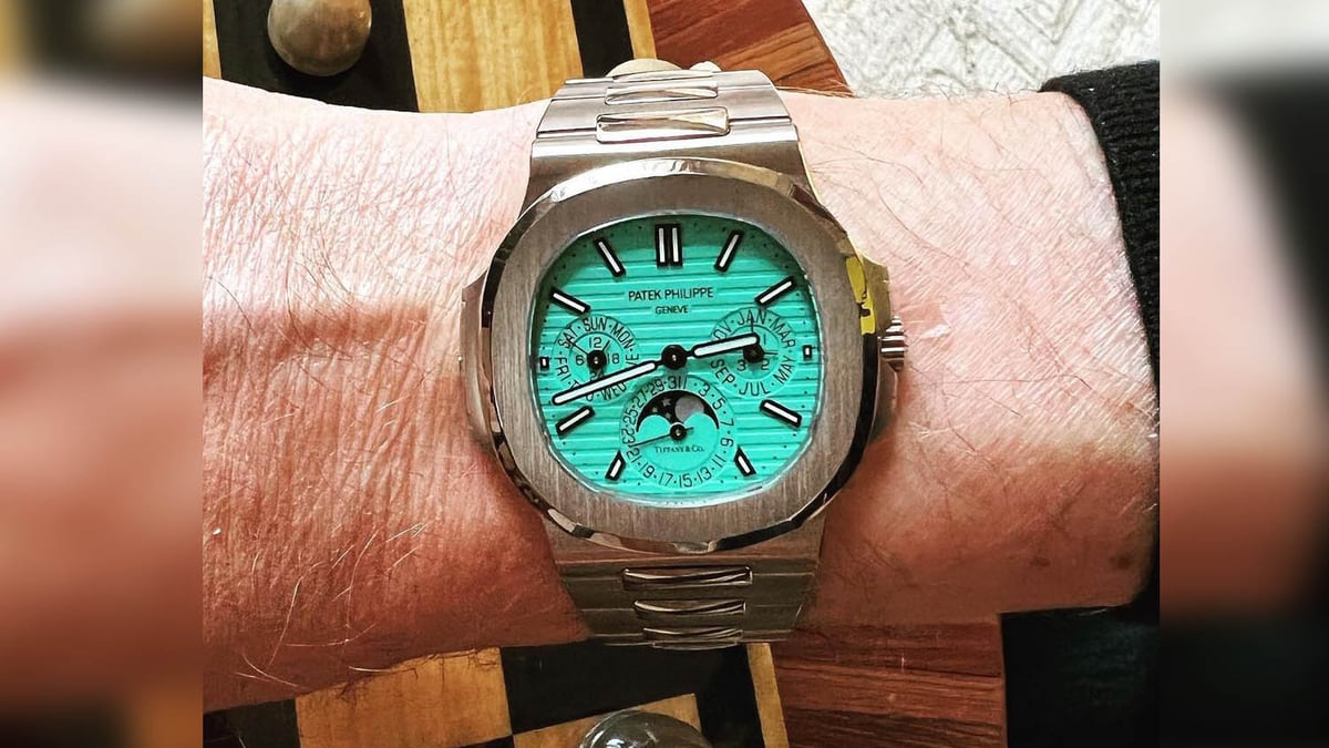 unique Patek Philippe nautilus