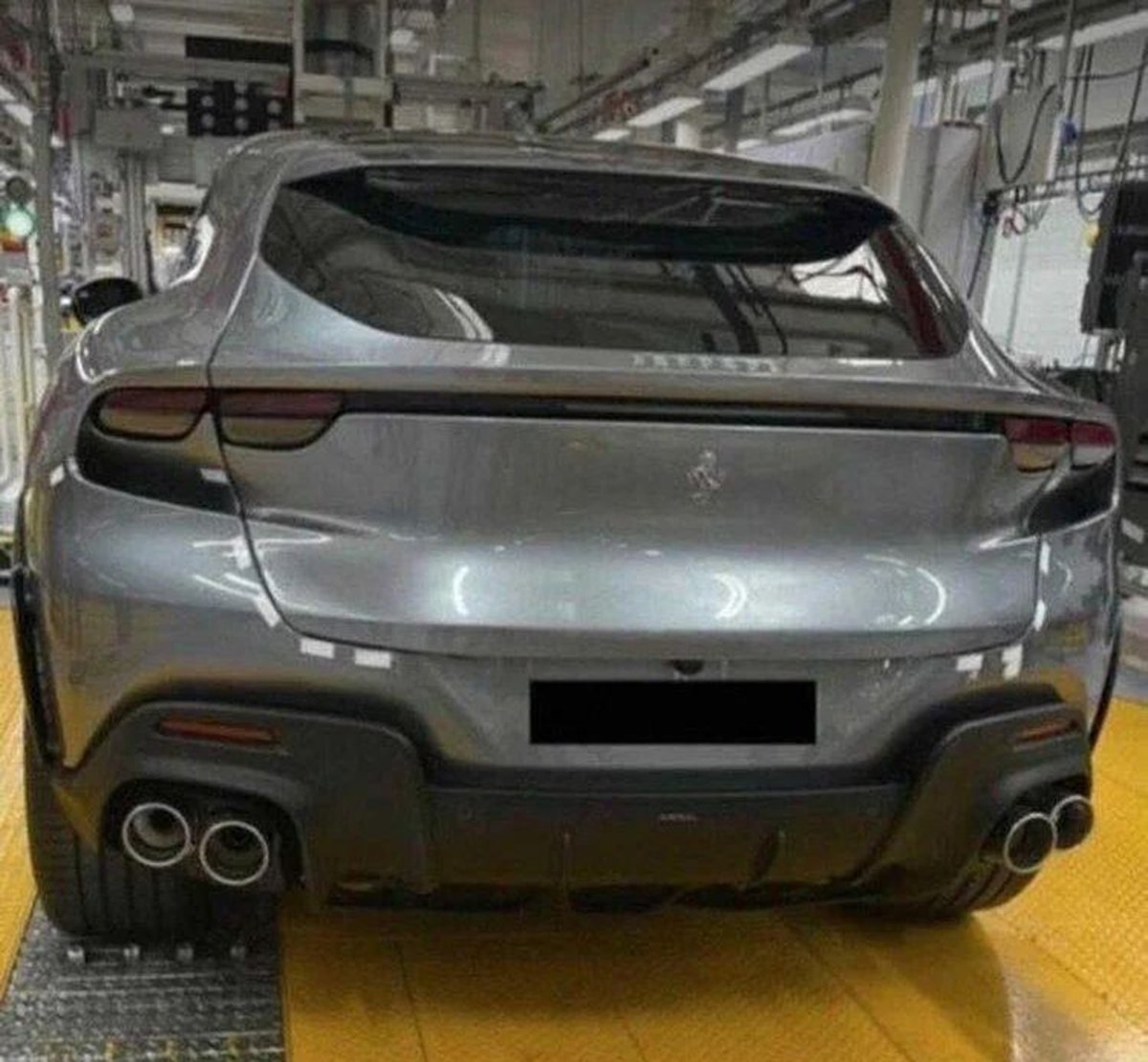 Ferrari Purosangue Leaked Photos Of Marques First SUV Surface 1