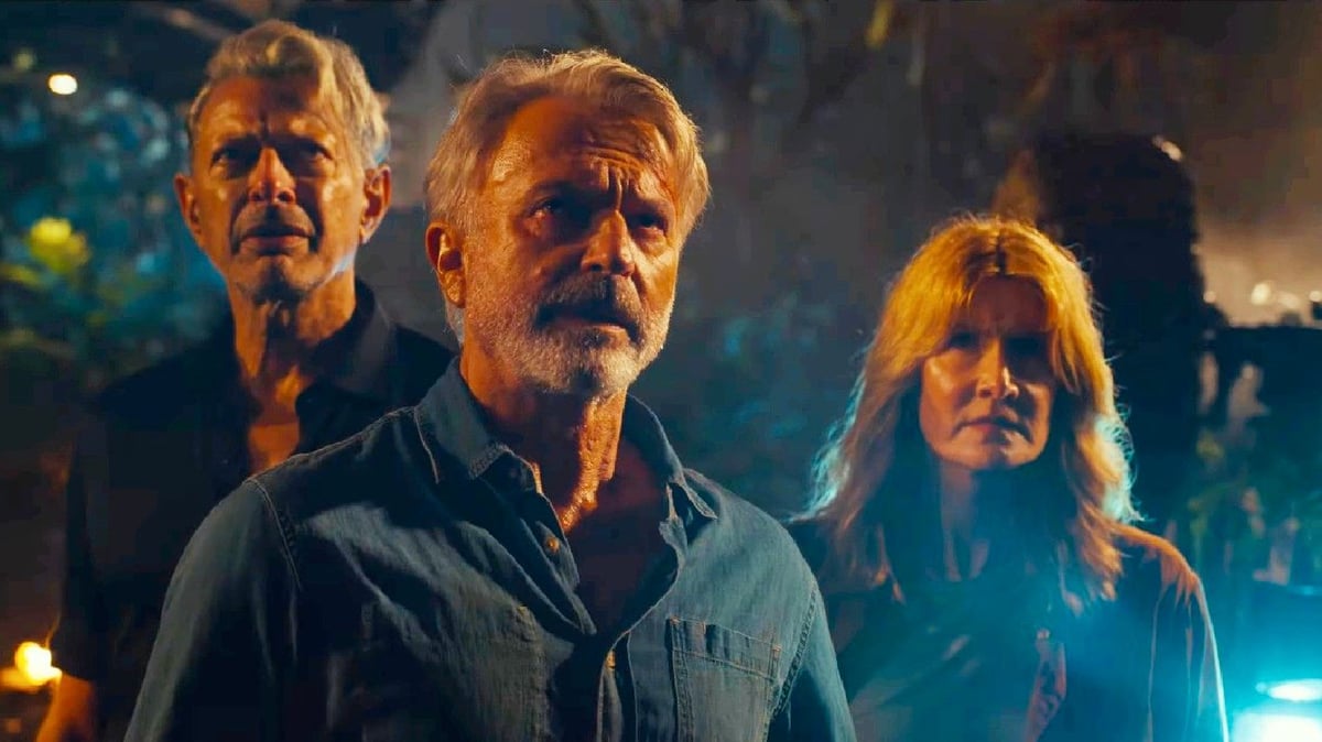 Jurassic World Dominion Trailer Sam Neill Jeff Goldblum Laura Dern 2