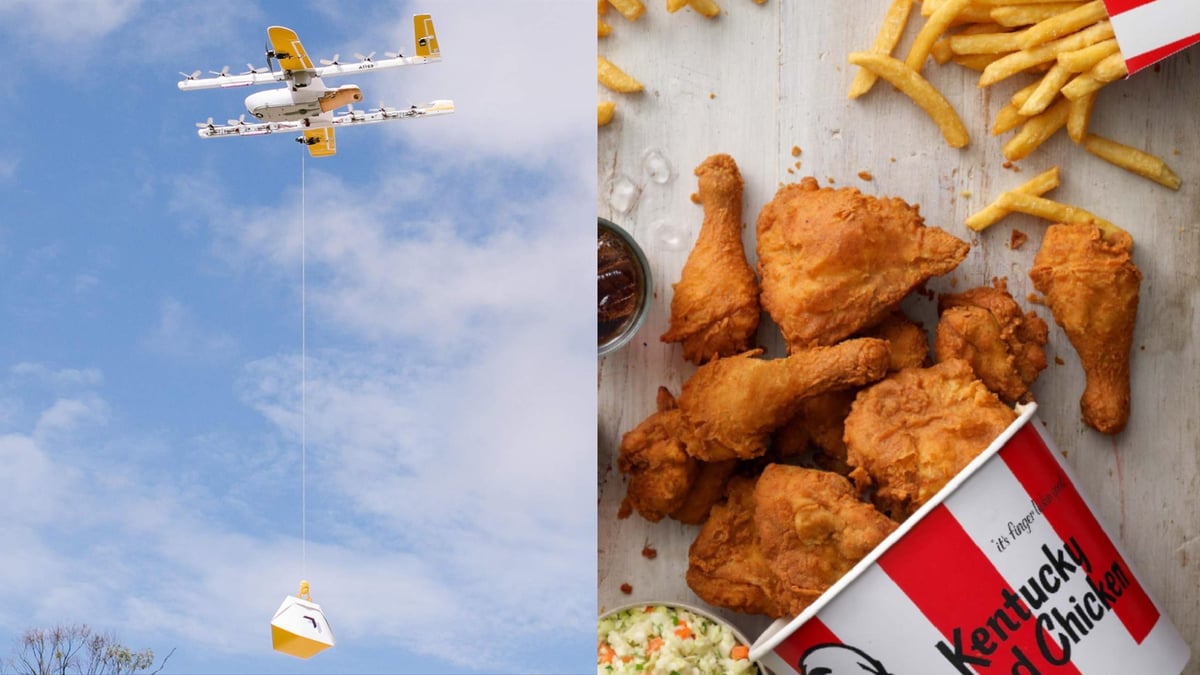 KFC Has Begun Delivering With Drones In Australia