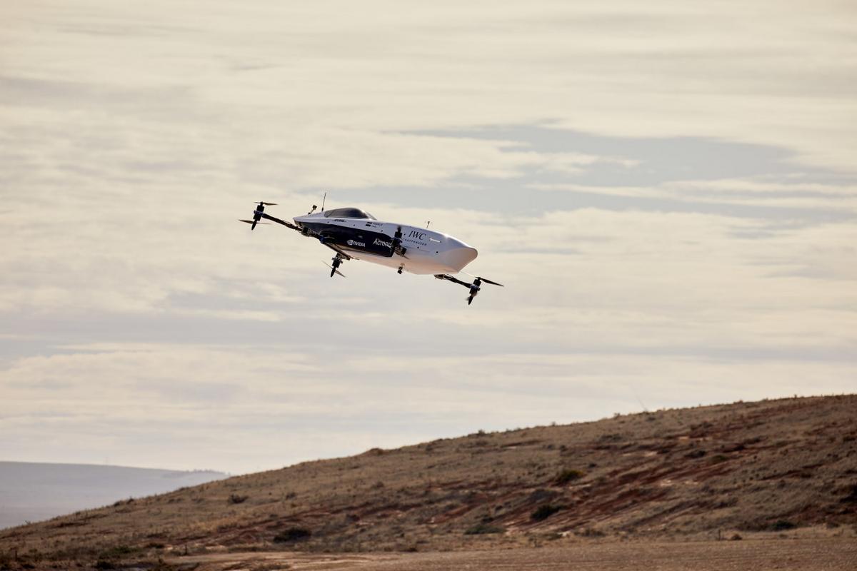 airspeeder flying race car flight 4