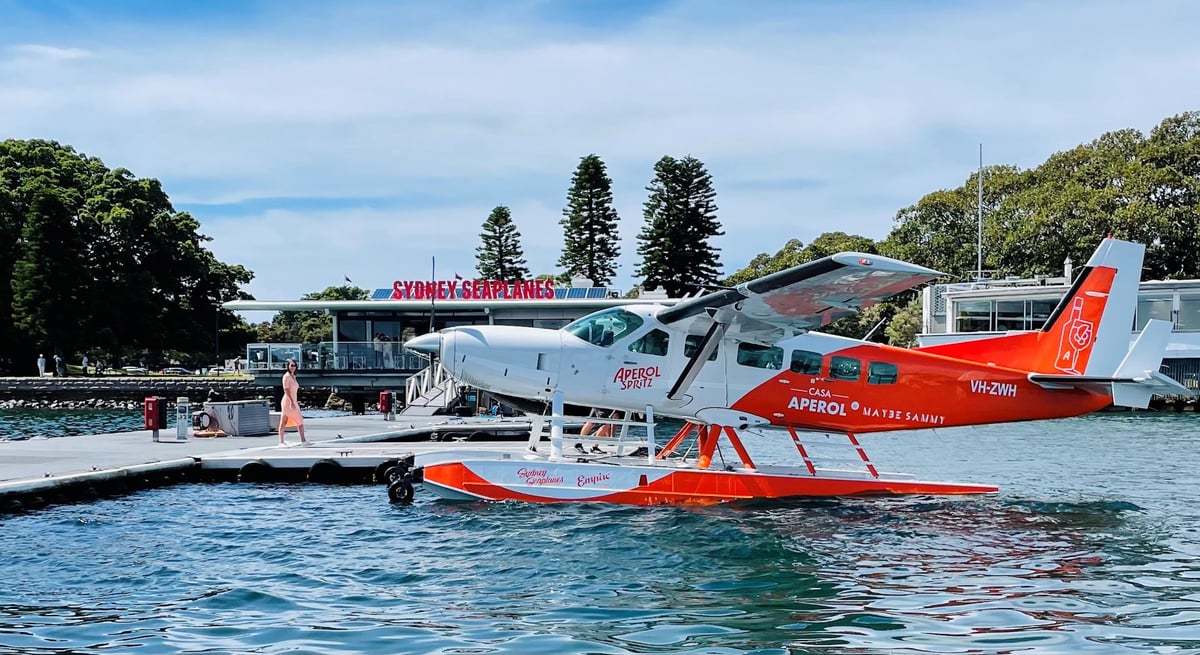 Maybe Sammy has taken over Sydney Seaplanes terminal