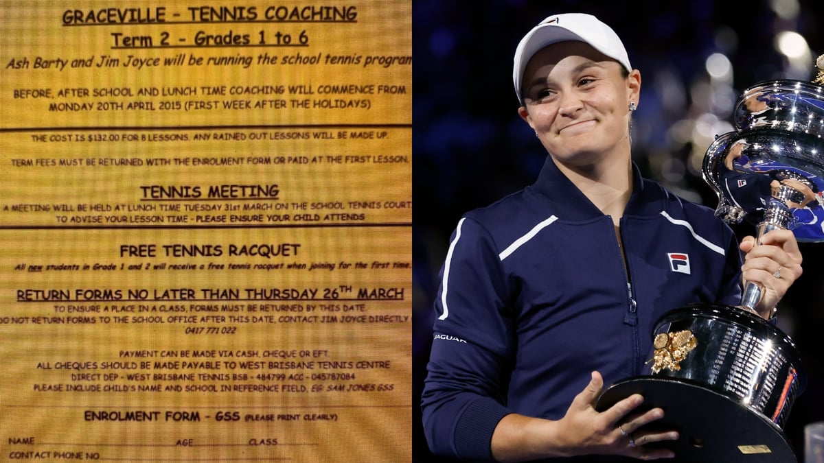 Six Years Ago, You Could Book Tennis Lessons From Ash Barty For $16.50