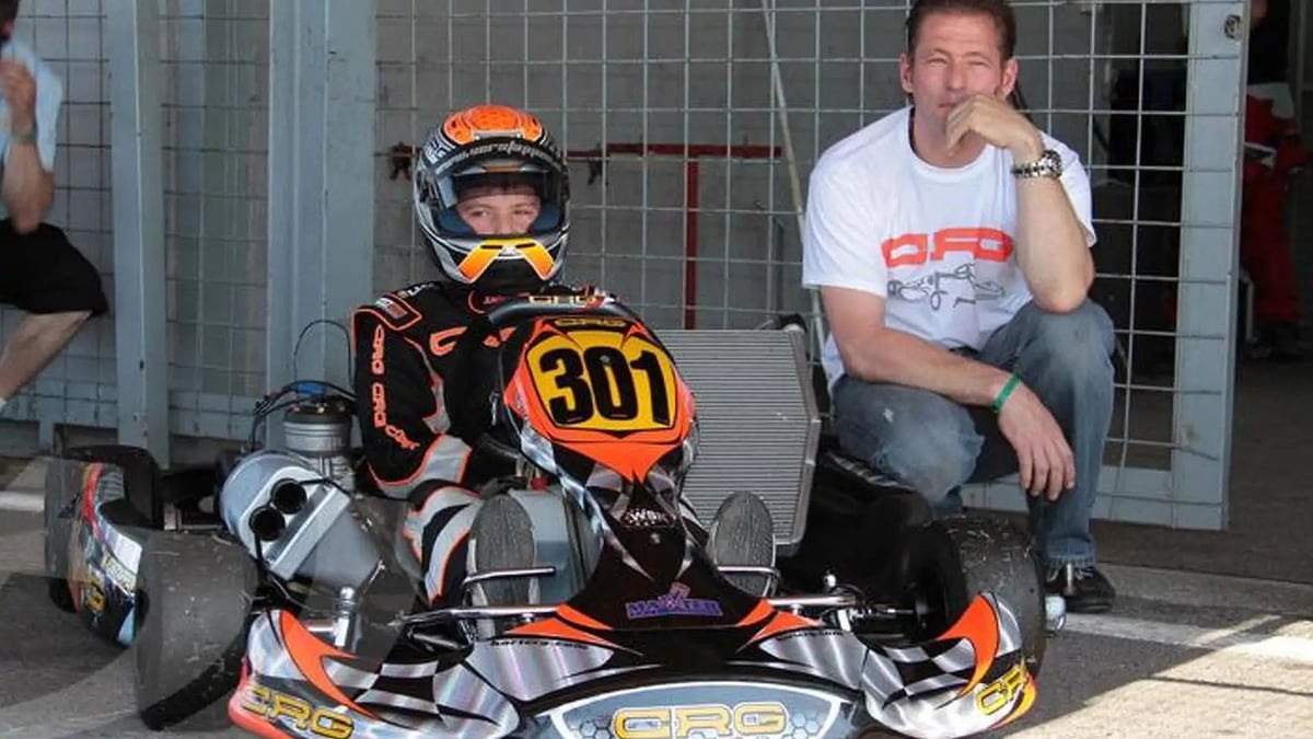 12 Year Old Max Verstappen Kart Race