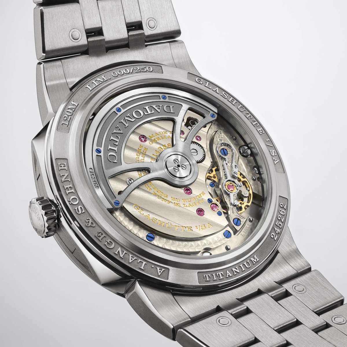 A Lange Sohne Odysseus Titanium Limited Edition 2022 ref 363 117 9