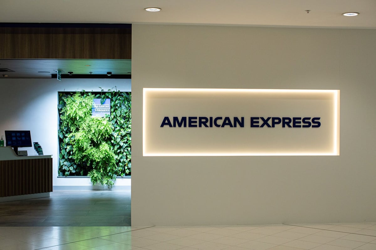 AMEX lounge in sydney