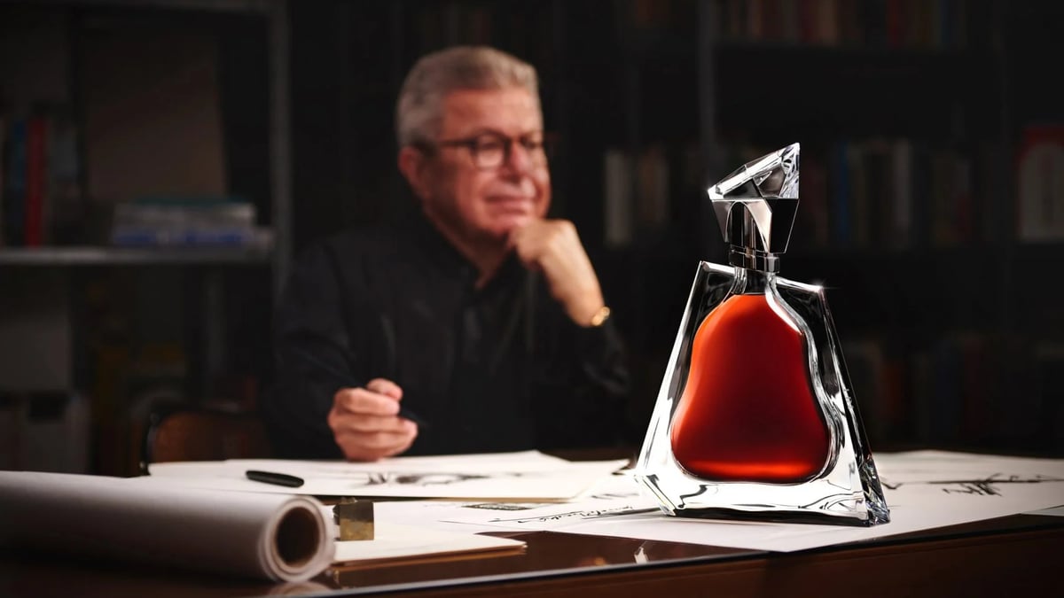 This Hennessy Decanter Designed By Daniel Libeskind Is $10k Of Angular Opulence