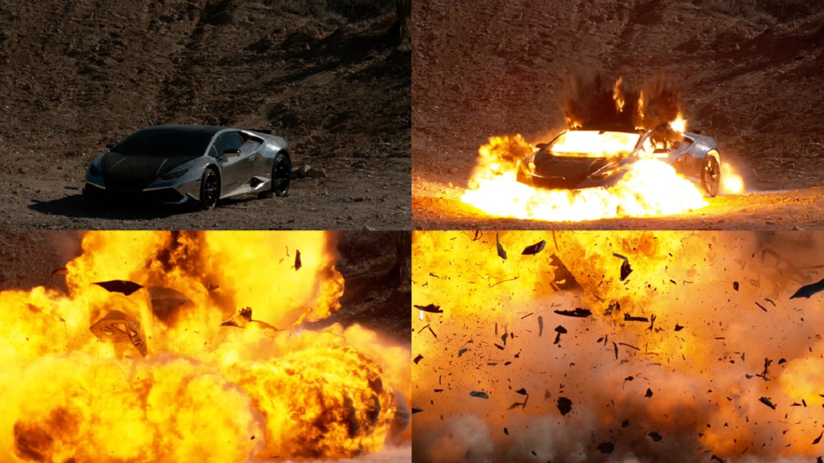 Why Drive A Lamborghini When You Can Blow It Up To Create 999 NFTs?