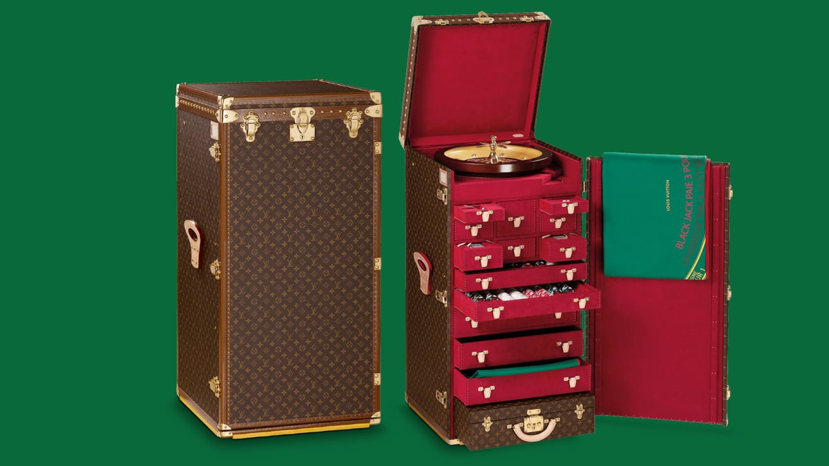 Go All In At Poker Night With Louis Vuitton’s $242,000 Casino Trunk