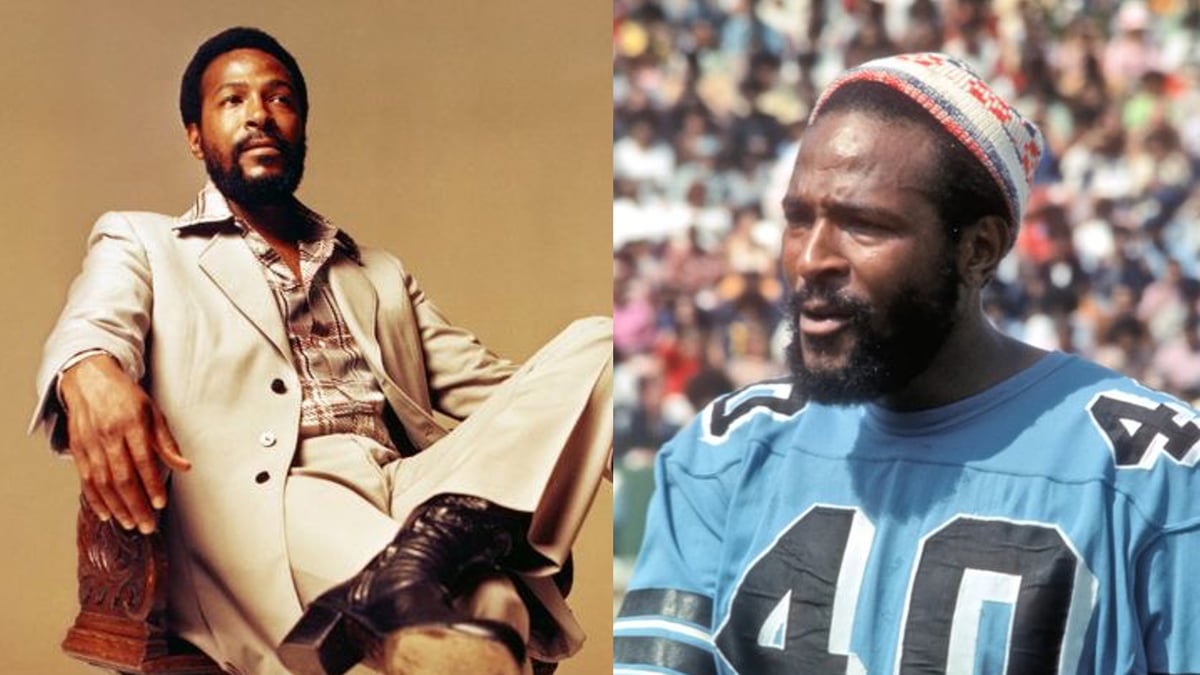 Marvin Gaye Once Tried Out For The NFL (And It Saved His Music Career)