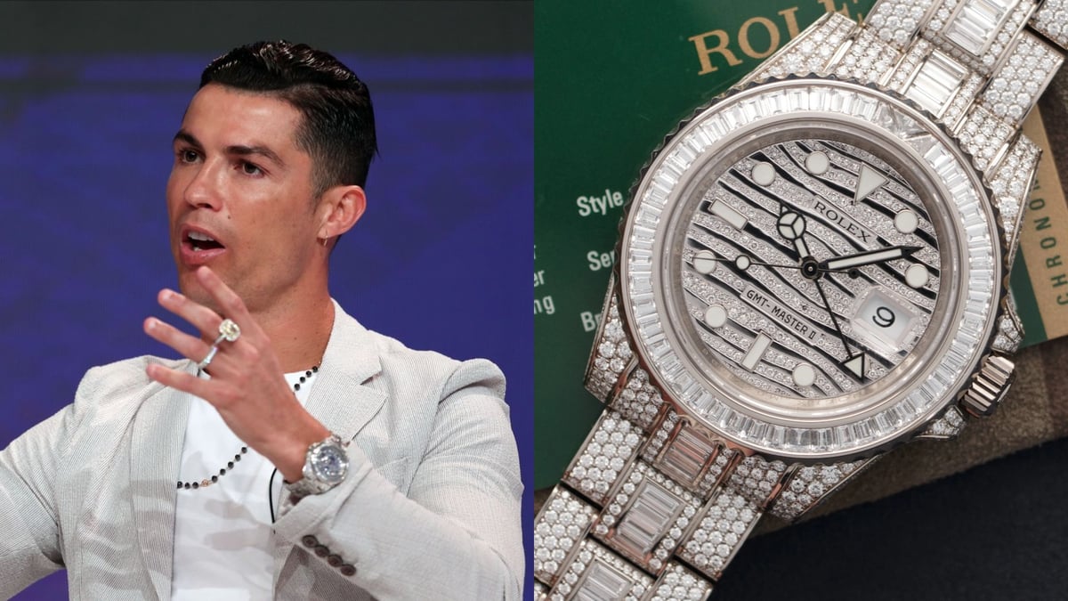 Rolex Avoids Football Rolex GMT Master Ice cristiano ronaldo