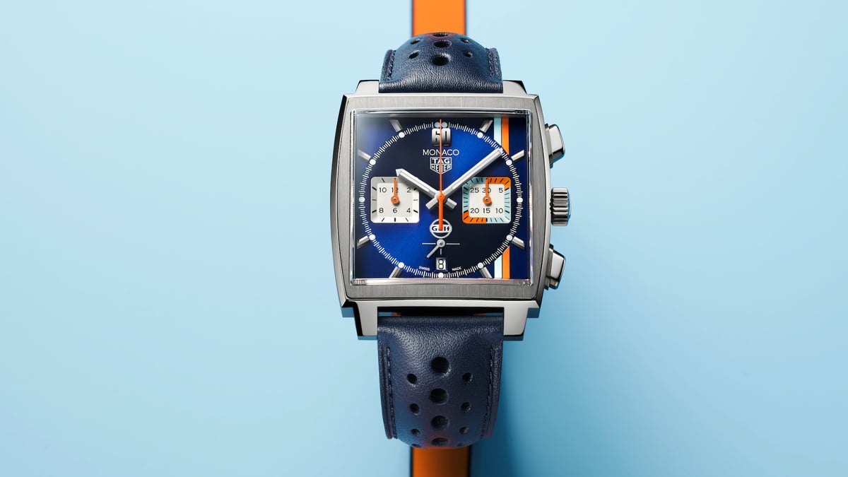 TAG Heuer Returns To Its Racing Best With The Monaco Gulf Special Edition