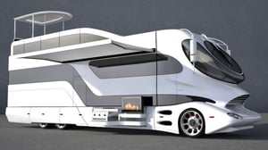 Got A Spare $3 Million? This Luxury RV Features Its Own Rooftop Nightclub