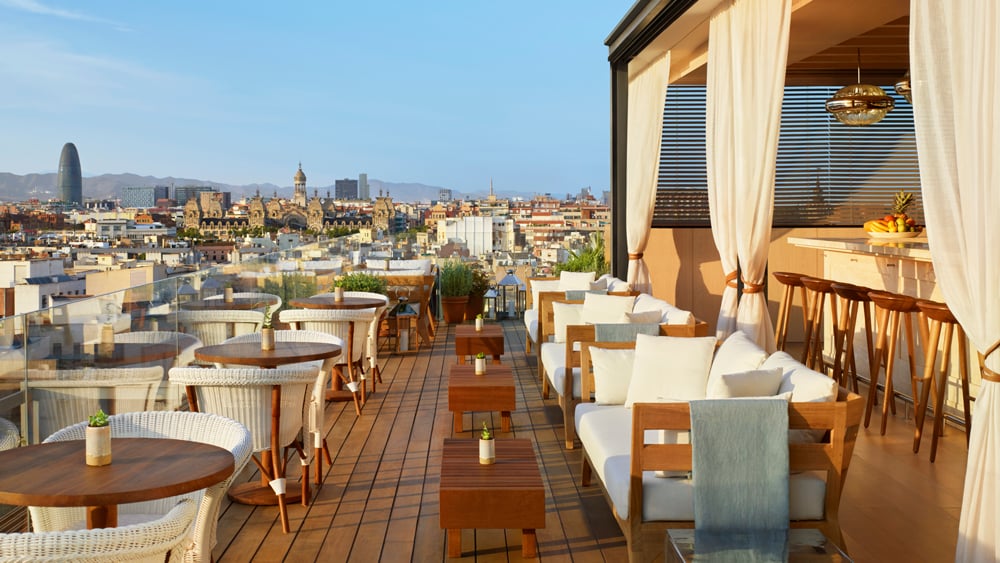 madrid hotel rooftop