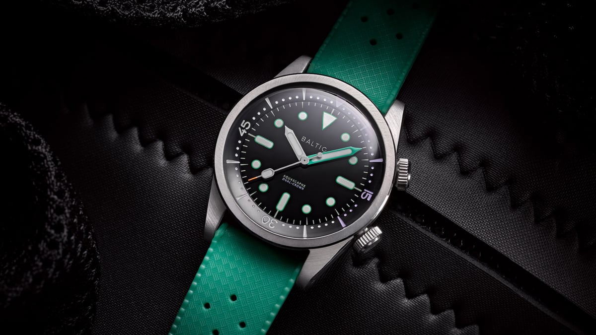 Baltic Watches Celebrates 5th Anniversary With Special Aquascaphe Dual-Crown Release