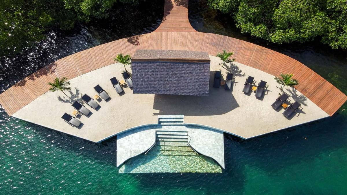 Bocas Bali Resort In Panama Just Built A Floating Beach Because It Didn’t Have One