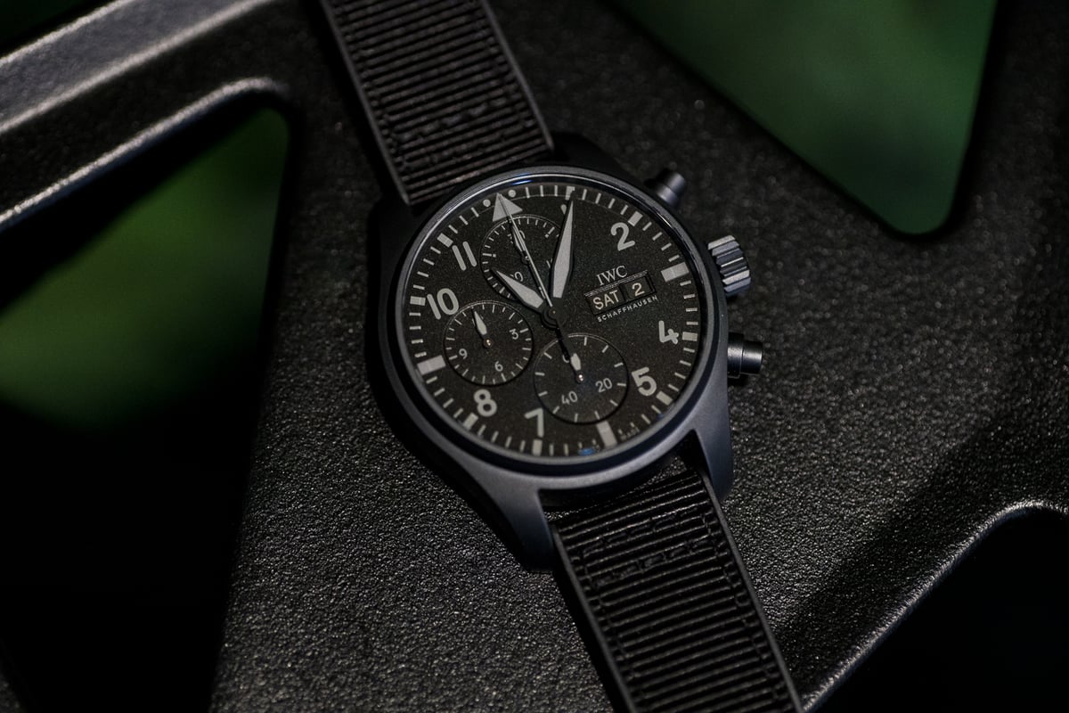 IWC Pilot's Watch Chronograph 41 Top Gun Ceratanium