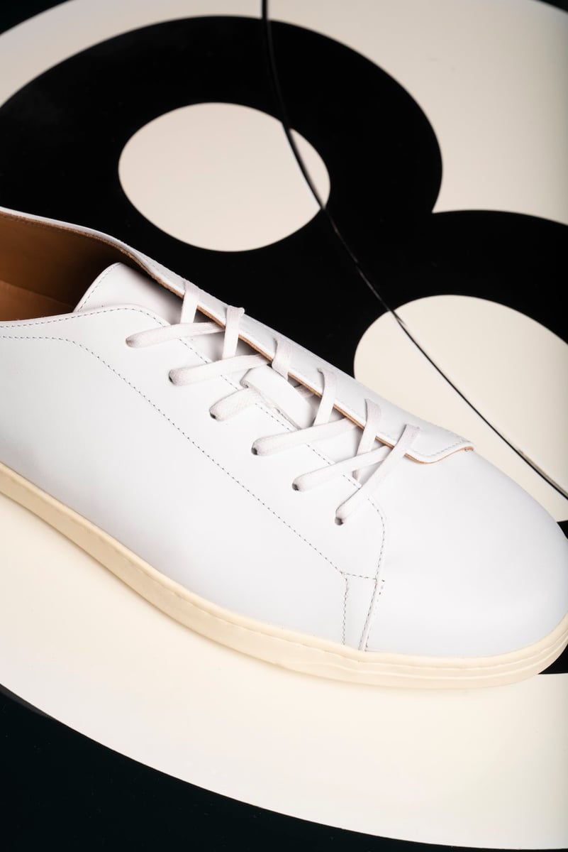 The George Cleverley Jack Trainer Is The Rolls Royce Of White