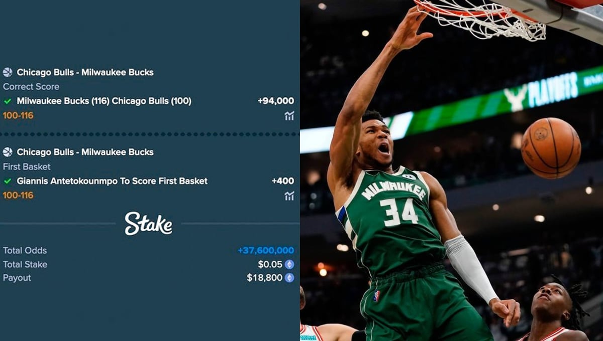 Milwaukee Bucks Chicago Bulls Stake Bet NBA